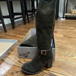 FREEBIRD HOLLAND OLIVE SUEDE